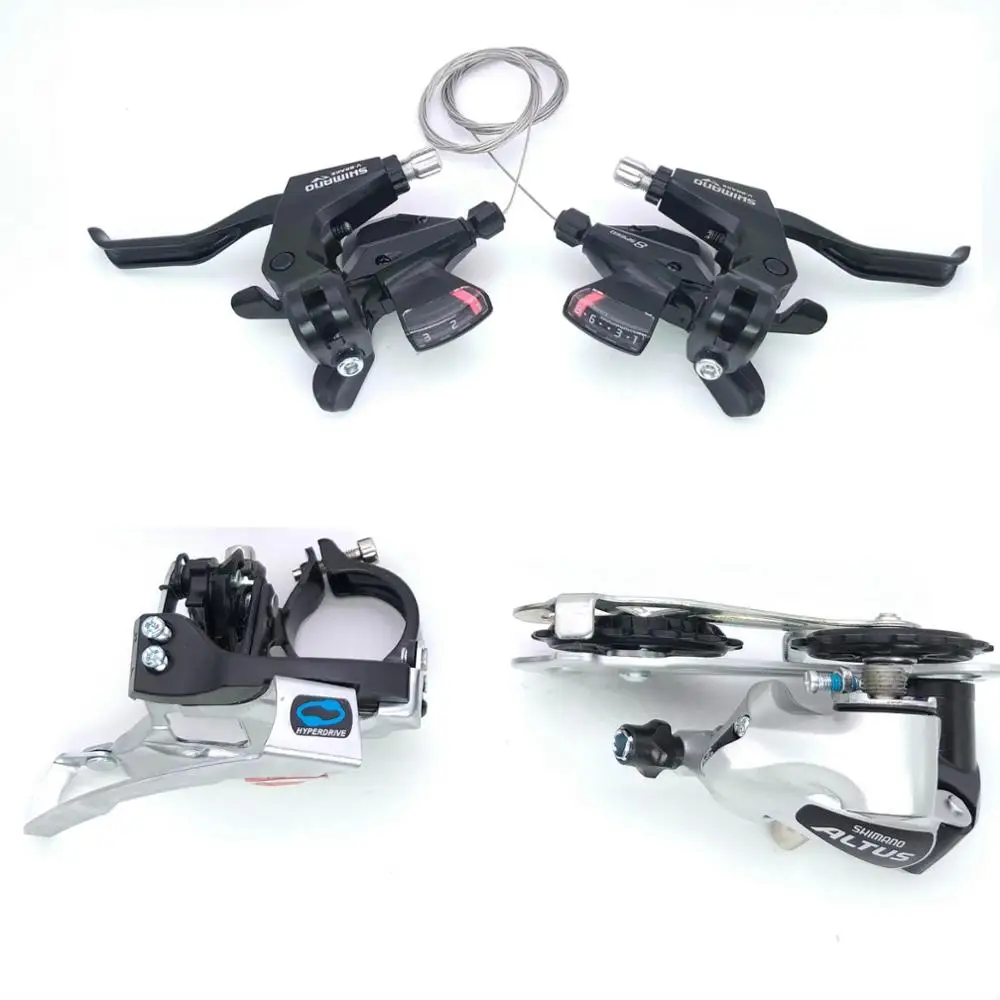 Conjoined DIP 24S Altus M310 переключения передач группа содержит SL-M310 FD-M310 RD-M310 3x фотоаппаратов моментальной печати 7s 3x8s 21 24 Скорость рычаги переключения передач Передний Задний переключатель - Цвет: Conjoined DIP 24S