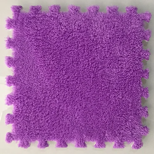 purple 30*30 см, для гостиной, спальни, детей, детей, мягкий, сшитый ковер, волшебные коврики, пэчворк, мозаика, сплайсинг головок, альпинистский детский коврик - Цвет: purple