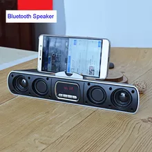 Davupine Bluetooth динамик для мобильного телефона Mp3 плеер USB диск TF слот для карты fm-радио для ноутбука компьютер громкий динамик усилитель 2X5 Вт