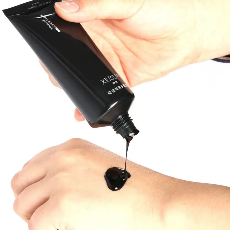 2018  Face Beauty Masks Blackhead Remover Black Mud Deep Cleansing Purifying Peel Face Mask
