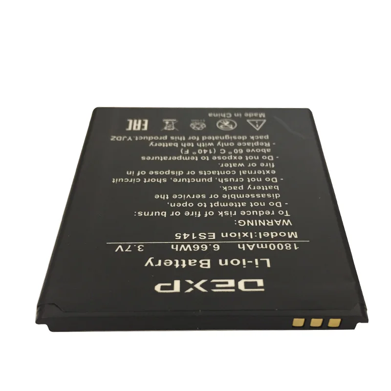

Newly ES145 Phone Battery For Fly DEXP IXION ES145 ES 145 Life Lithium Mobile Cell Phone Battery Free Shipping