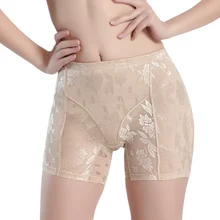 Silicone Padded Panties Women Shapewear Bum Butt Hip Lift Enhancing Knickers Safety Panty