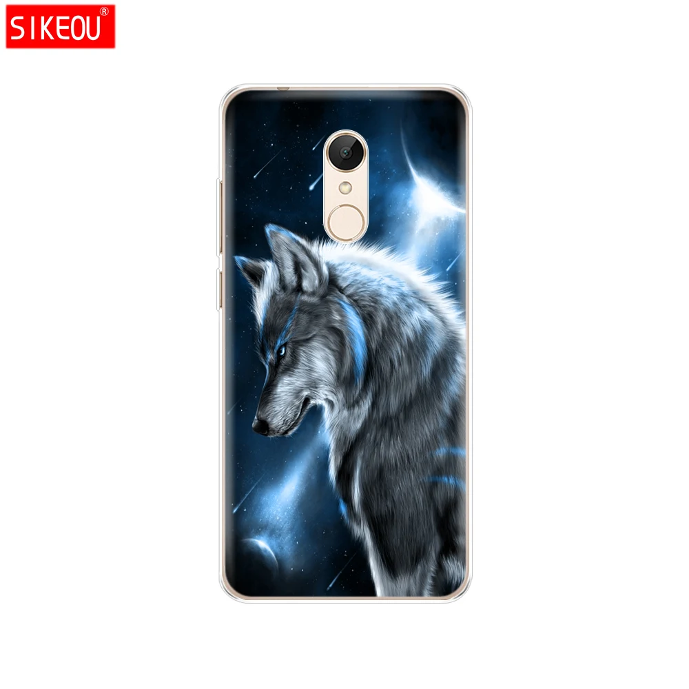 12057 Силиконовый чехол для xiaomi Redmi 5 Plus 5,99 дюймов Чехол для xiaomi Redmi 5 5,7 дюймов Чехол hongmi 5 Plus прозрачные чехлы для телефона Цветок - Цвет: 12057