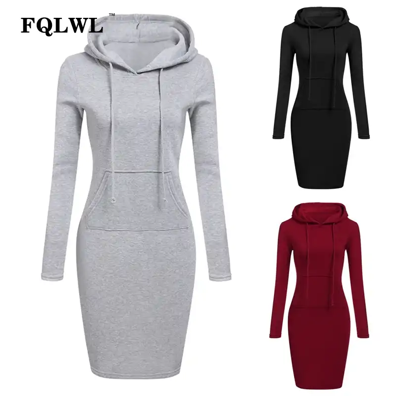 short sweatshirt dress