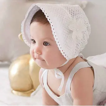 

1Pcs Lovely 2Colors Soft Princess Hat Baby Girl Beanies Cap Sun Hats Born New