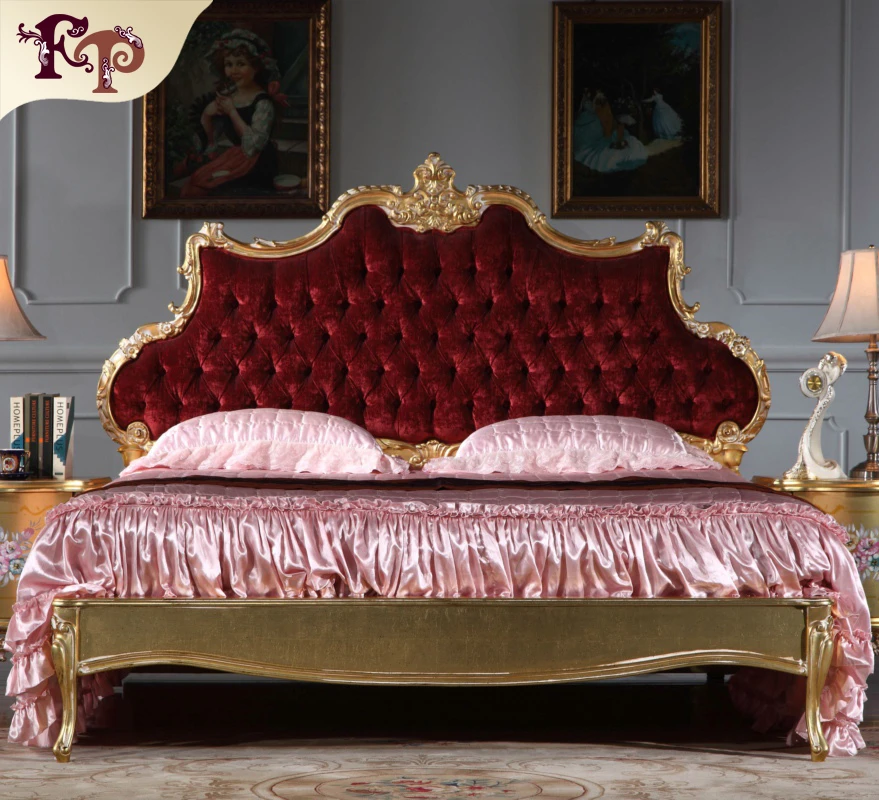 ロイヤルクラシックヨーロッパ家具 木製バロックアンティークベッド Antique Bed Antique Wooden Bedssolid Wood Bed Aliexpress