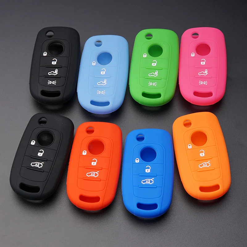 Silicone key case cover shell skin remote keyless keychain wholesale order cheapest price free