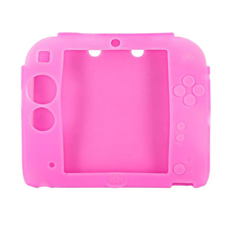 Защитный Мягкий силиконовый резиновый гелевый Чехол для Nintendo 2DS Ультратонкий