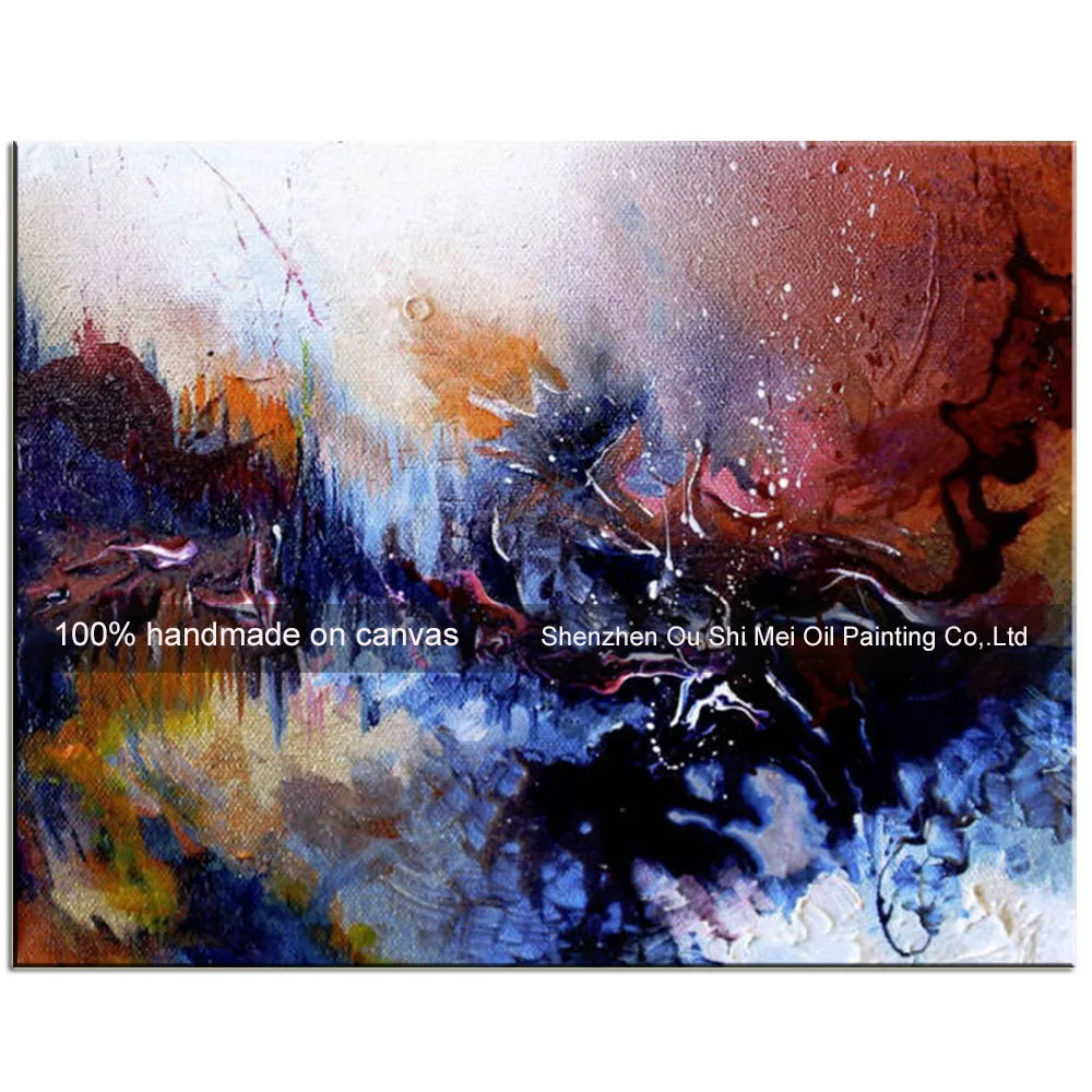 

Fast Delivery Hand Painted Oil Paintings on Canvas Wall Oil Painting Abstract Landscape Handmade Picture Artwork For Home Decor