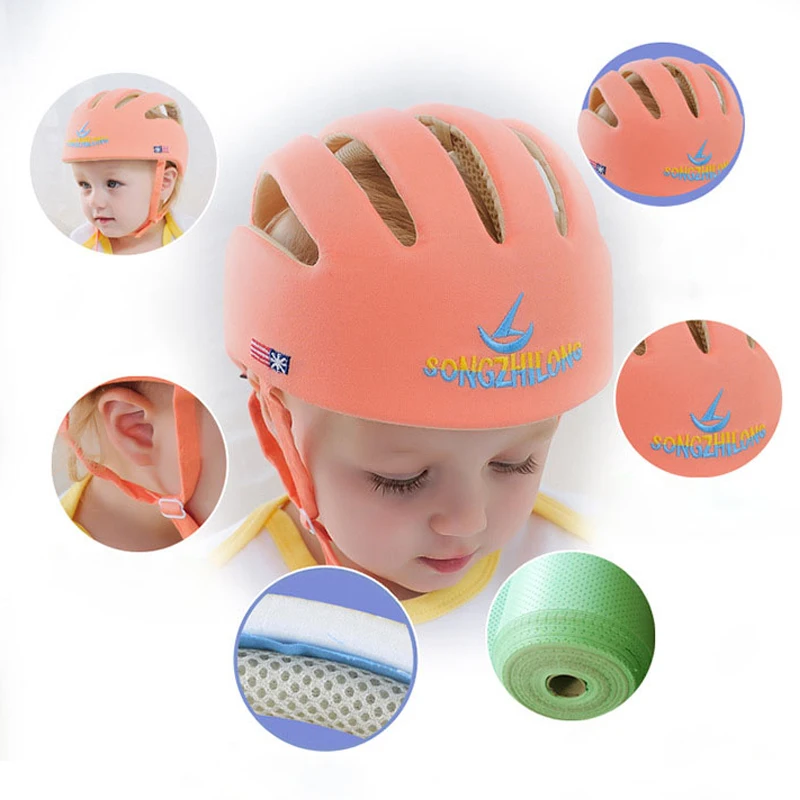 Baby Hat Helmet Safety Protective Kids Learn To Walk Anti Collision Panama Children Infant Protection Cap For Boys Girls