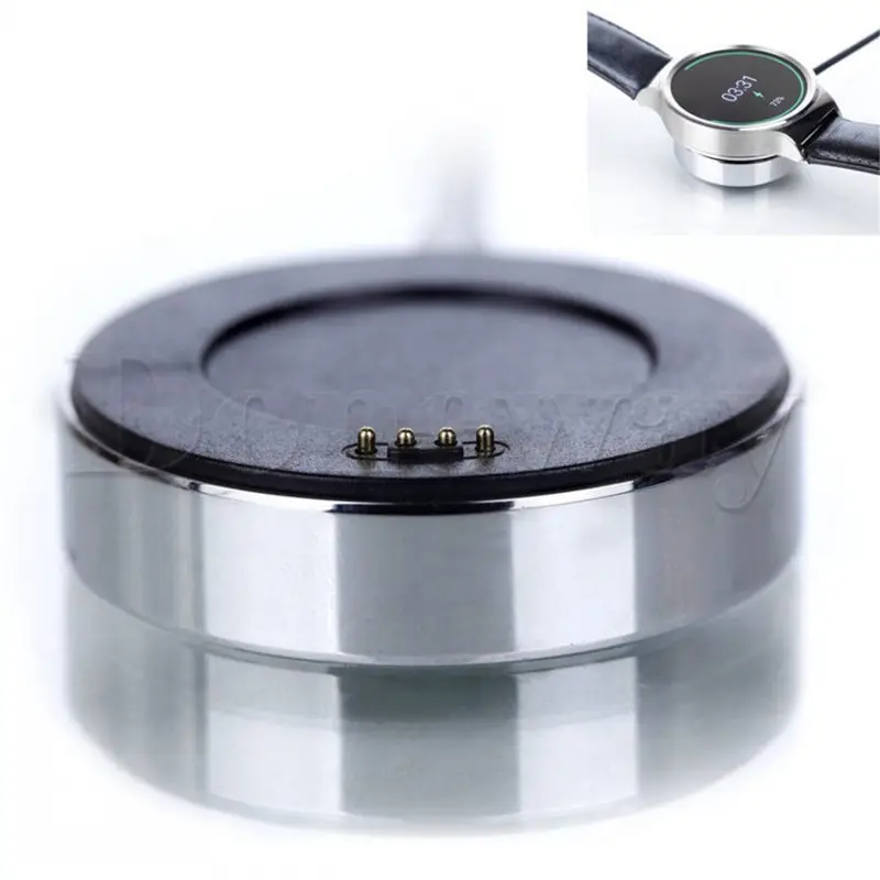 USB Смарт часы магнитное зарядное устройство подставка Док-станция для huawei Часы Smartwatch android часы Магнитный кабель для быстрой зарядки