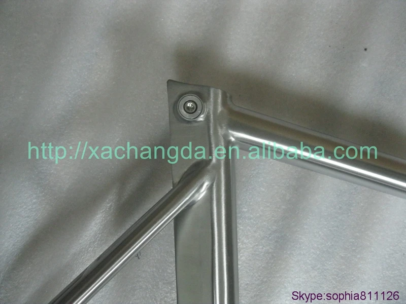 Discount Titanium Blade Bicycle frames top quality Ti blade bike frame 2017 design Bicycle blade frames 3