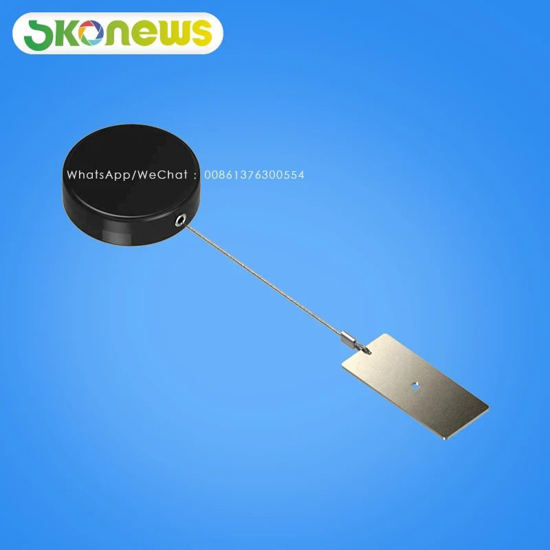 skonews_HOT_Anti_Theft_Pull_Box_Retractable_security_cable_recoiler_with_metal_plate_ending_for_merchandise_cell_phone_display