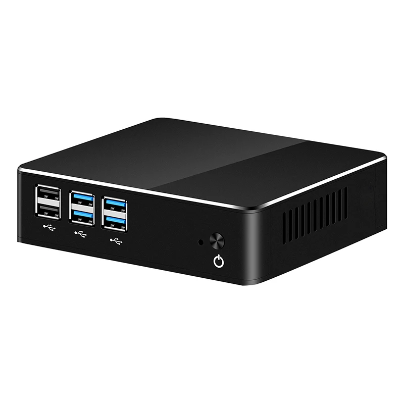 Мини ПК Intel Core i7 5500U i5 5200U i3 5005U Windows 10 офисный ПК HTPC HDMI VGA 300 Мбит/с WiFi Gigabit Ethernet 6* USB