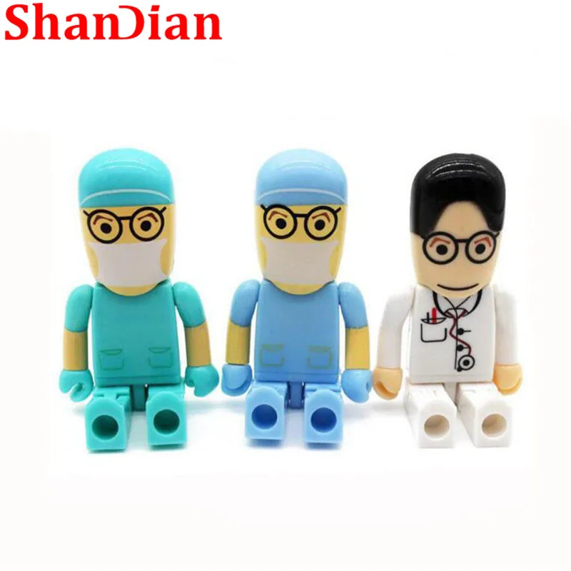 SHANDIAN doctor nurse usb флэш накопитель медицинский Флешка 4 ГБ 8 16 32 64 Гб карта памяти U disk