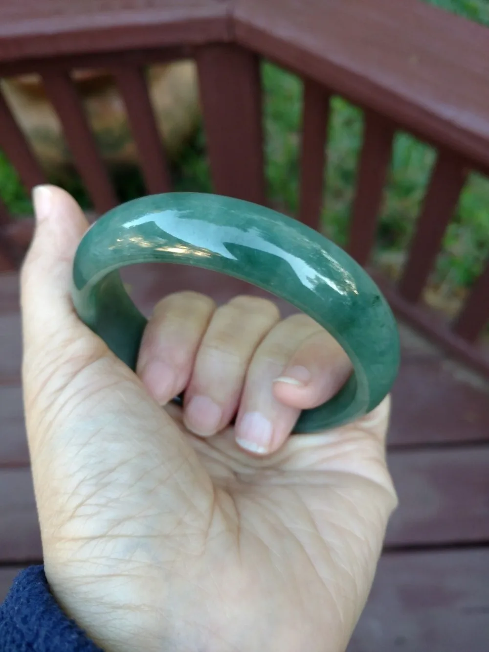 certified jadeite bangle