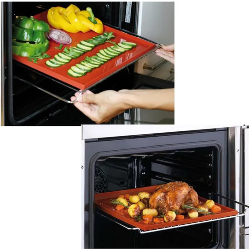 Multifunctional Non Stick Silicone Microwave Oven Pad Bakeware Baking