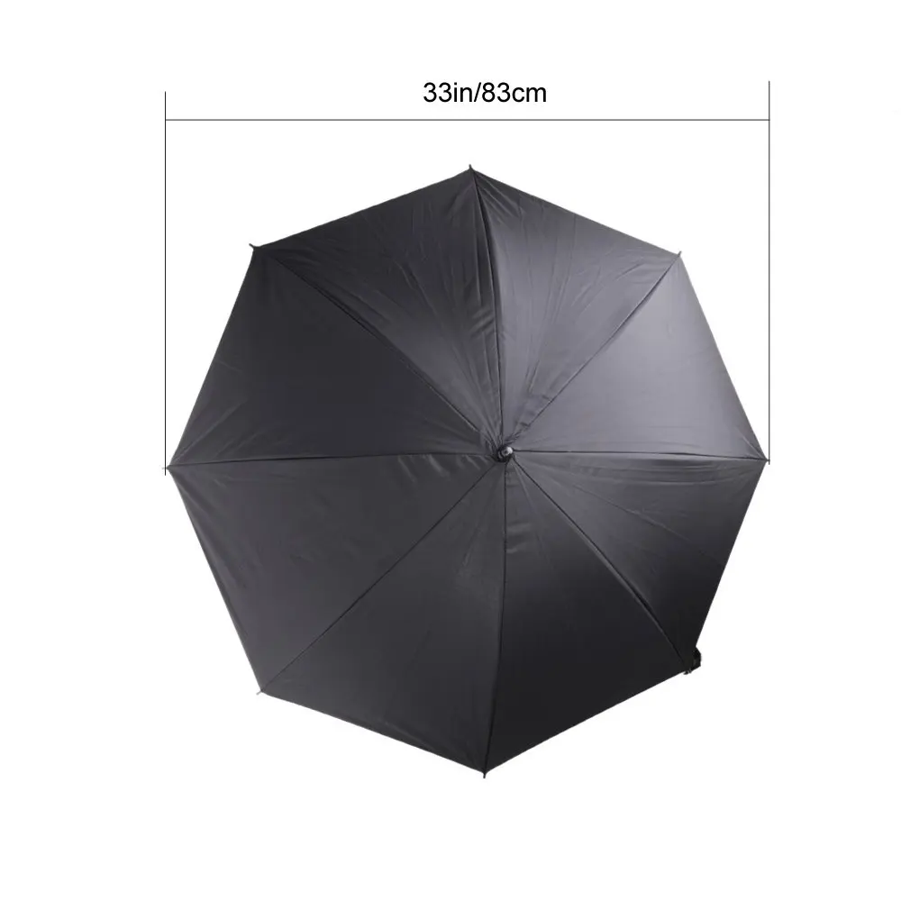 

Professional 33in/83cm Soft UmbrellaWhite Diffuser Translucent White Umbrella for Studio Flash (33in / 83cm silver + diffuser)