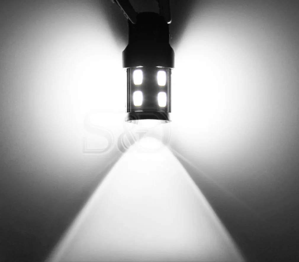 Светодиодный фонарь T25 2 шт. 3157 3156 3057 p27/7 Вт светодиодный 12 SMD задние сигналы