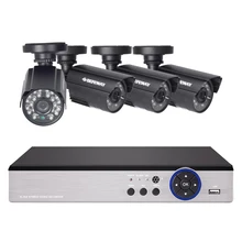 DEFEWAY 8CH система видеонаблюдения 1200TVL Камера видеонаблюдения для дома комплект видеонаблюдения День ночного видения CCTV Домашняя безопасность новое поступление