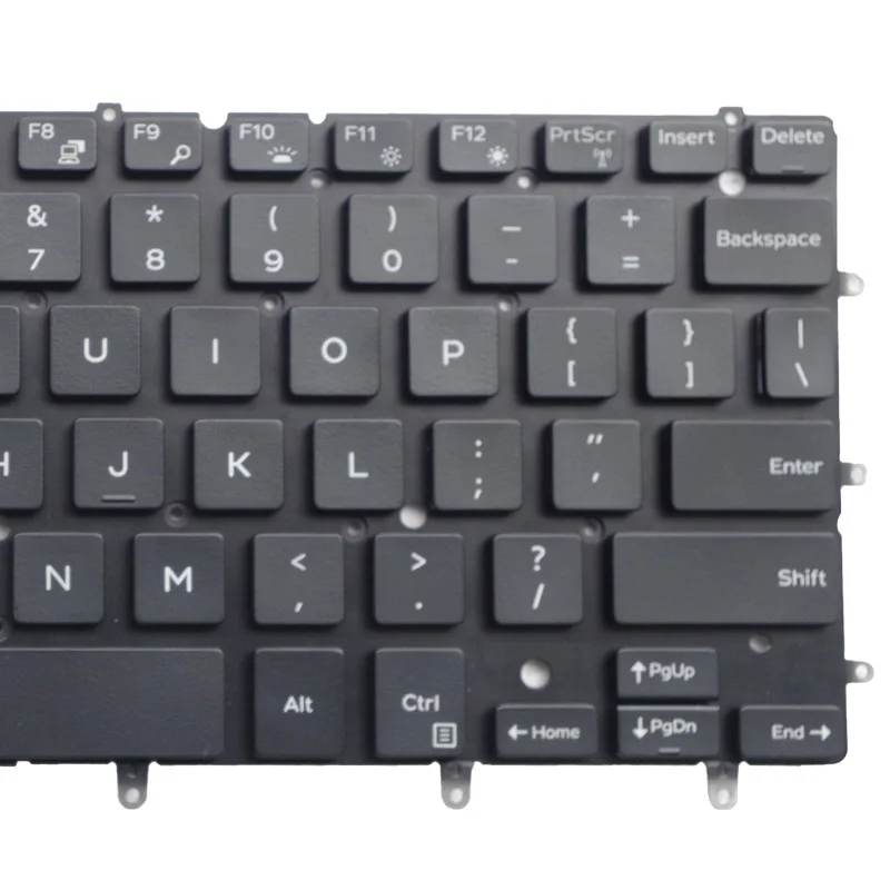 Фото Клавиатура GZEELE с подсветкой для ноутбука DELL Inspiron XPS 13 7000 7347 7348 7352 7353 7359 15 7547 7548 9343 9350 9360 N7548, Черная №4
