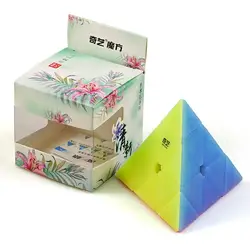 Новые QiYi MoFangGe Stickerless желе цвет Интеллектуальный Магический кубик скорость головоломка куб Развивающие игрушки для детей и взрослых подарок
