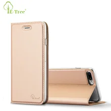 E Tree Brand luxury leather font b phone b font case for iphone 7 plus flip