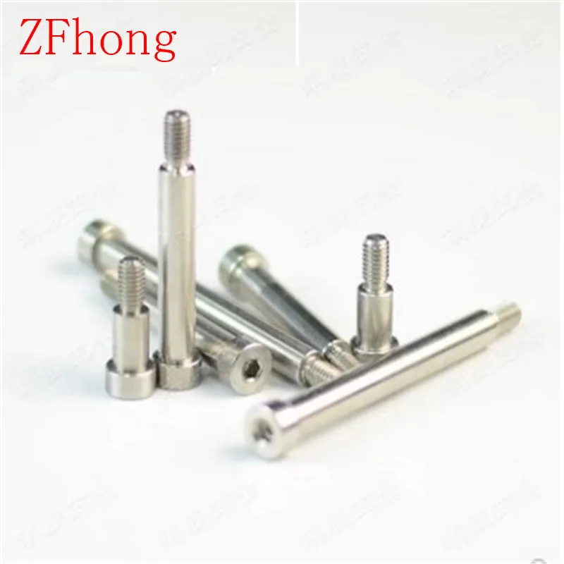 

4pcs m10 thread diameter 12mm stainless steel hex socket shoulder screw length 16/20/25/30/35/40/45/50