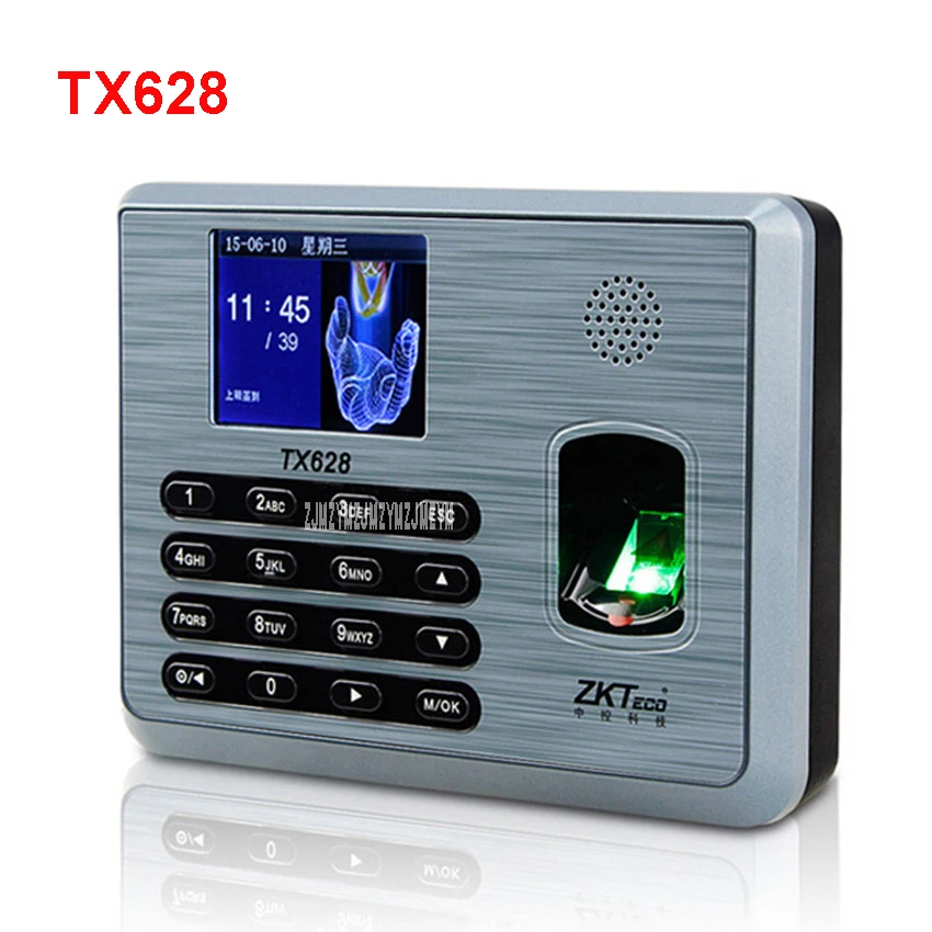 TX628 fingerprint attendance punch card machine fingerprint to work