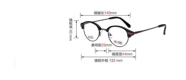 Большие овальные очки с металлической оправой для бровей, очки для чтения, очки для дальнозоркости, увеличительные очки+ 1,0+ 1,5+ 2,0+ 2,5+ 3,0+ 3,5+ 4,0