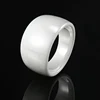 Classic Design Black White Smooth Curved Ceramic Ring For Men And Women Top Quality Jewelry Rings Wedding Anniversary Best Gift ► Photo 1/6