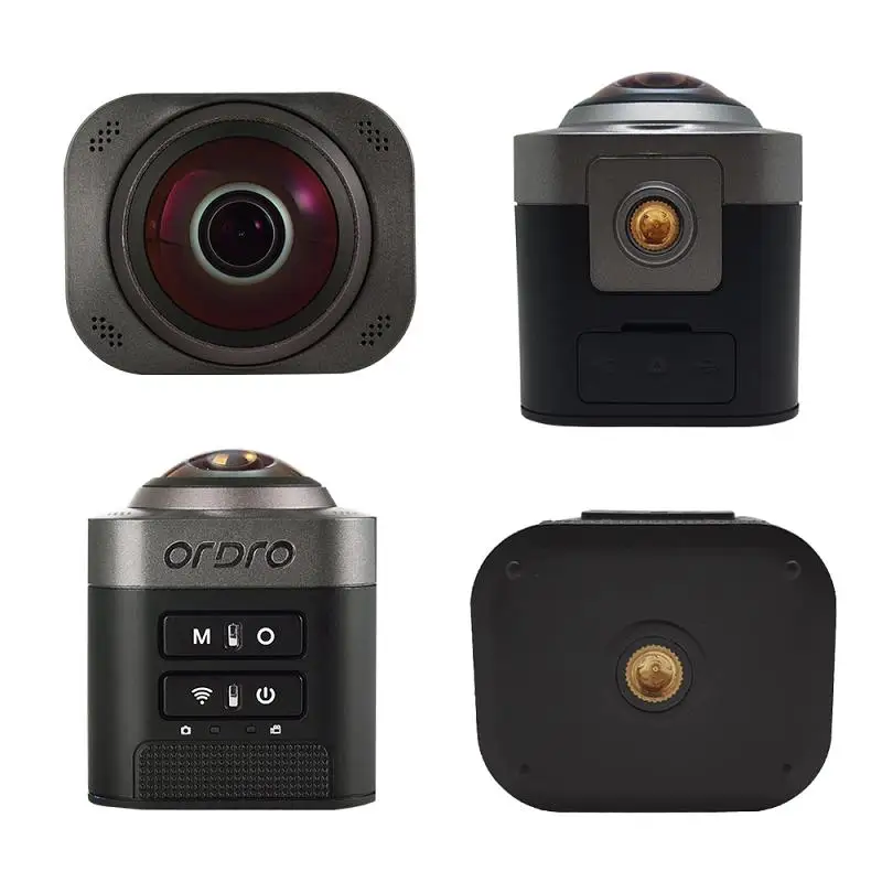 Ordro 360 градусов Full View видеокамера D5 1080p FHD Портативная Цифровая WIFI циклическая