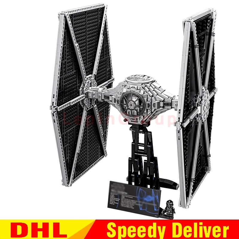 

LEPIN 05036 Star Wars Kits 1685Pcs Star Wars TIE Fighter Building Blocks Bricks Set Assembled lepinings Toys Gift Clone 75095
