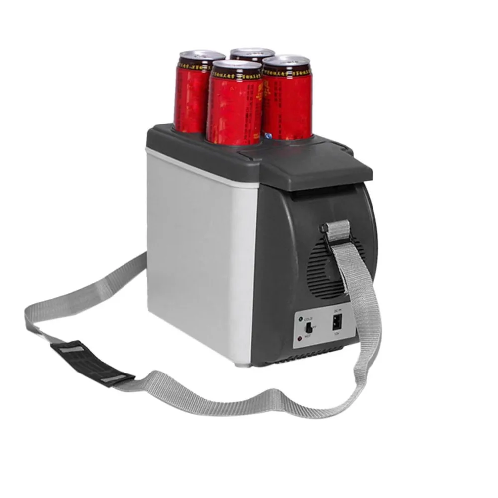 

Portable 12V 6L Car Fridge Car Refrigerator Quality ABS Multi-Function Home Cooler Freezer Warmer Auto Travel Car Refrigerators