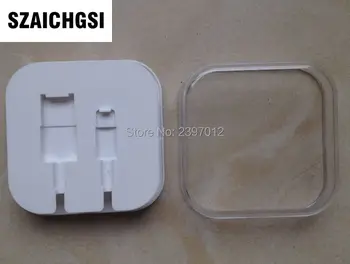 

SZAICHGSI New Plastic Retail Box Gift Package For Iphone 5 5s 6 6plus 7 usb cable fast shipping wholesale 100pcs/lot