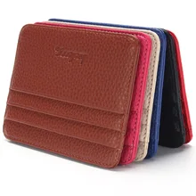 2018 Hot Sale Fashion New Pattern Men Women Originality ID Holders Commute Solid Color Photo Card