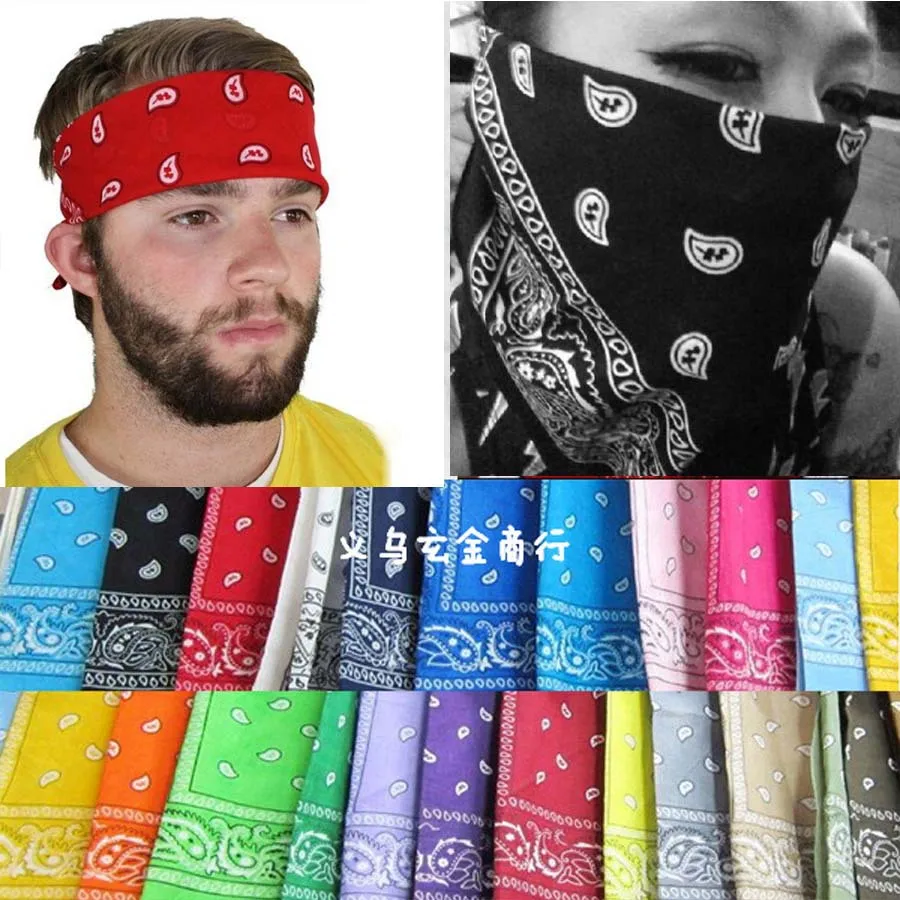 new 2015 hip hop bandanas for male female men women head scarf scarves