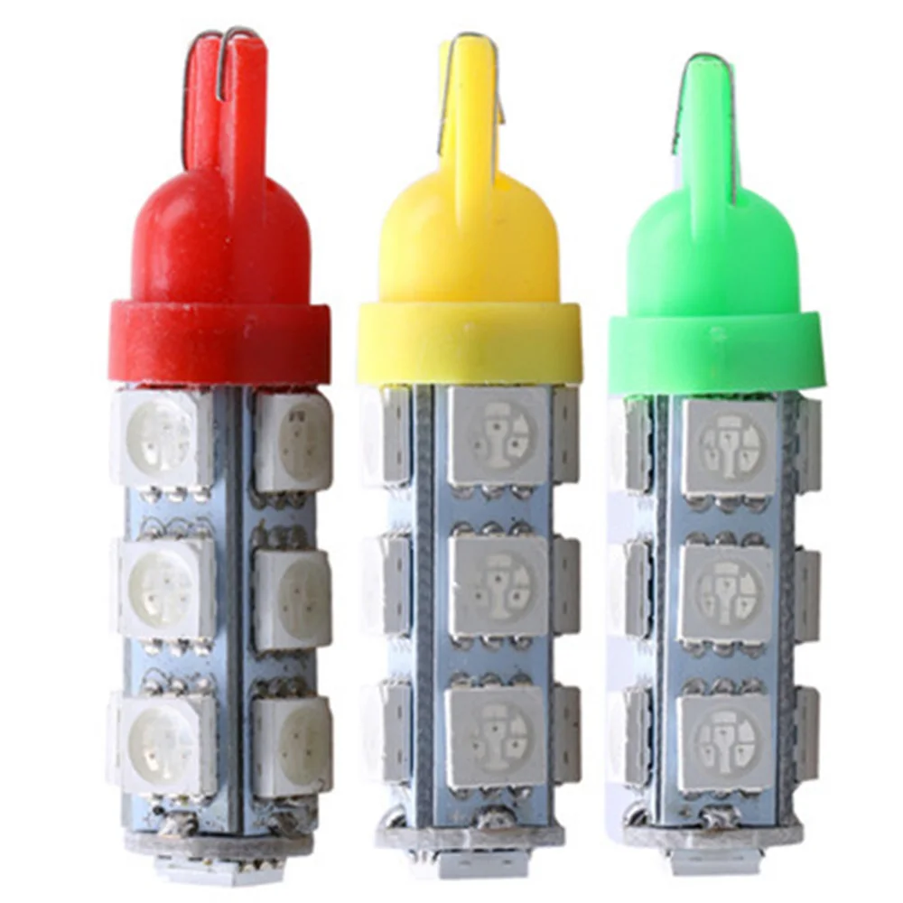 YSY wholesale 500pcs White T10 13 SMD 5050 car side Light Bulb 194 168 W5W LED Wedge Bulbs car led DC12V