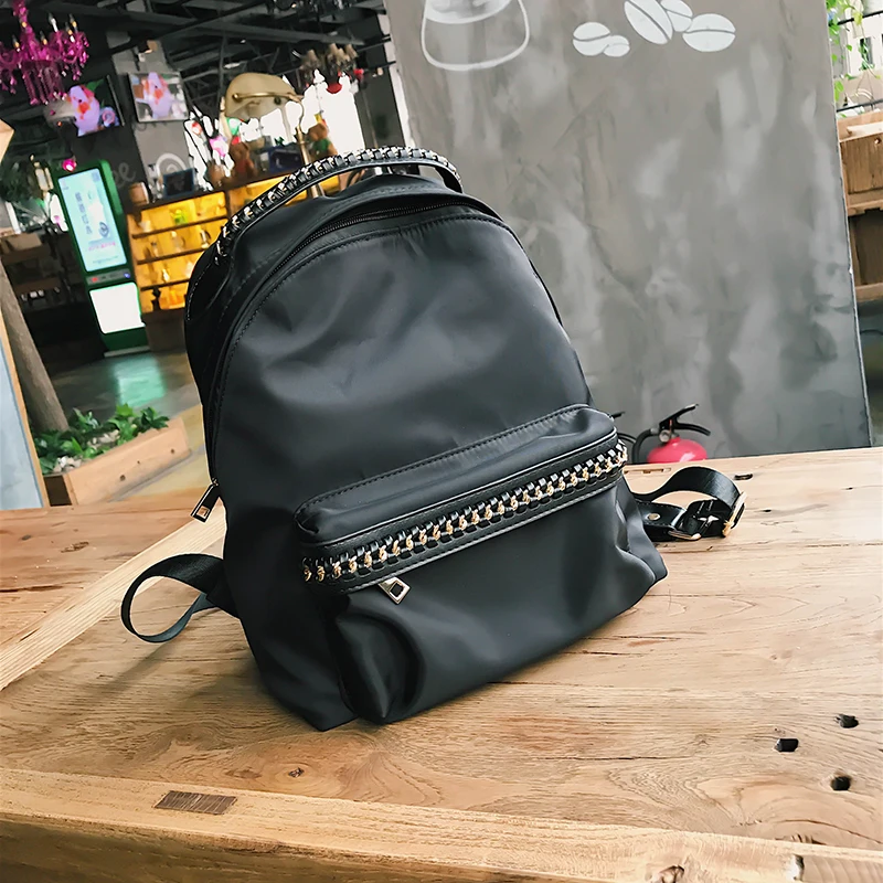 JANESPRI School Backpack for Teenage Girl Mochila Feminina Escolar Women Backpacks Nylon Waterproof Casual Laptop Bagpack Female (7)