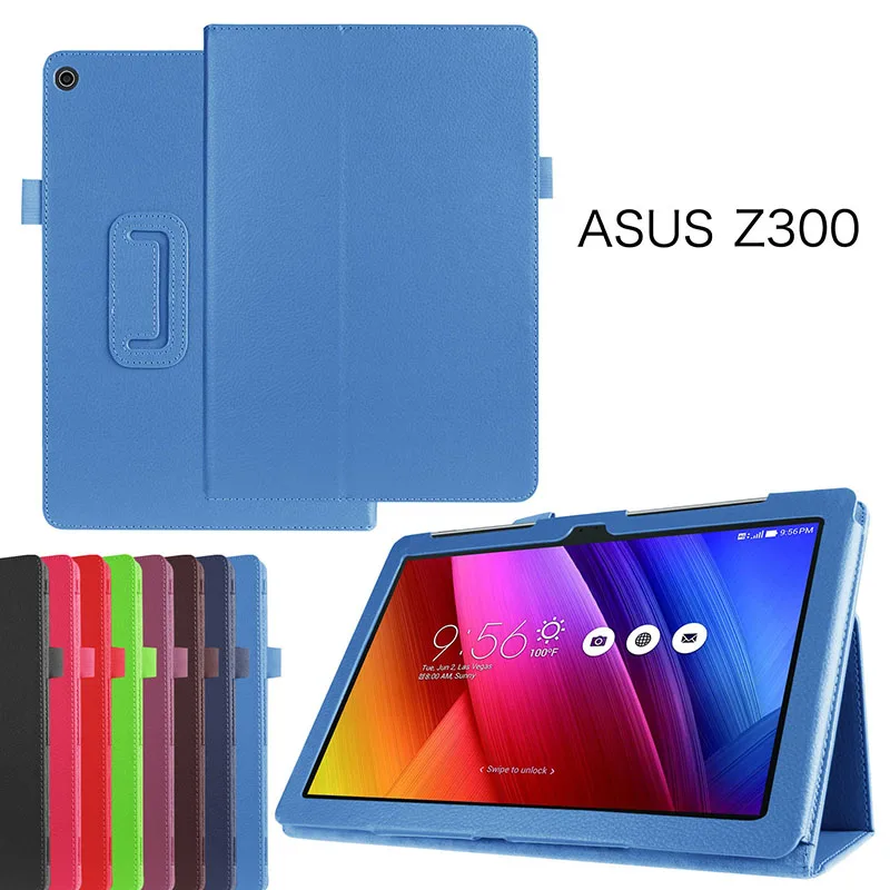 Складной мягкий кожаный чехол-подставка для Asus Zenpad 10 Z300 Z301 1 дюймов + стилус |