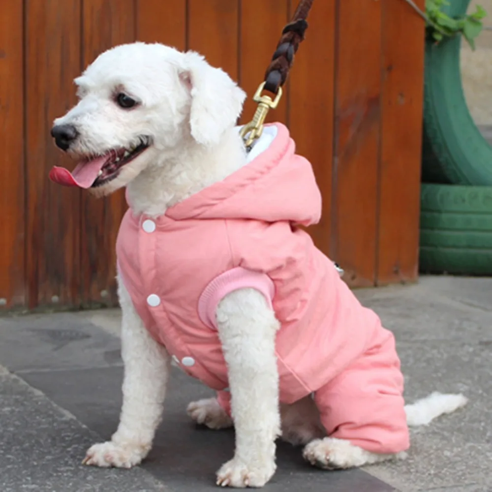 

Warm Dog Clothes For Small Dog Windproof Winter Pet Dog Coat Jacket Padded Clothes Puppy Outfit Vest Yorkie Chihuahua Clothes