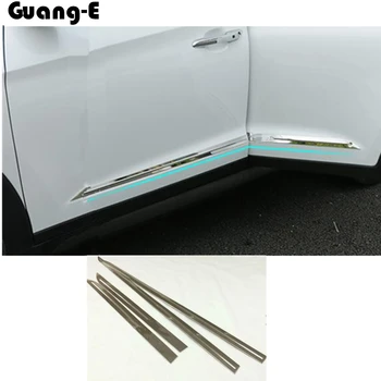 

Car Cover Detector Stainless Steel Side Door Body Trim Stick Frame Strip Molding Part For Hyundai Tucson 2015 2016 2017 2018