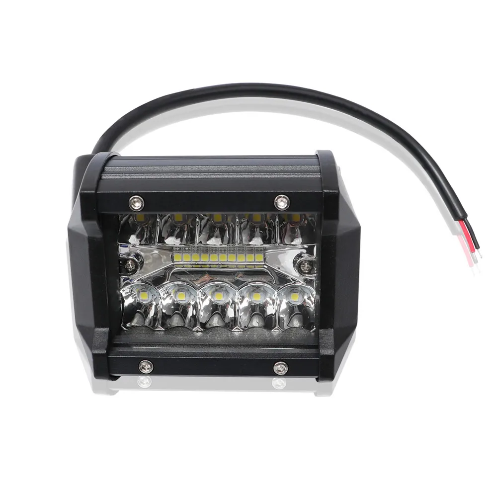 

60w LED work light bar combo beam car Driving lights for Off Road Toyota 4WD 4x4 UAZ motorcycle ramp 12V 24V auto fog lamp