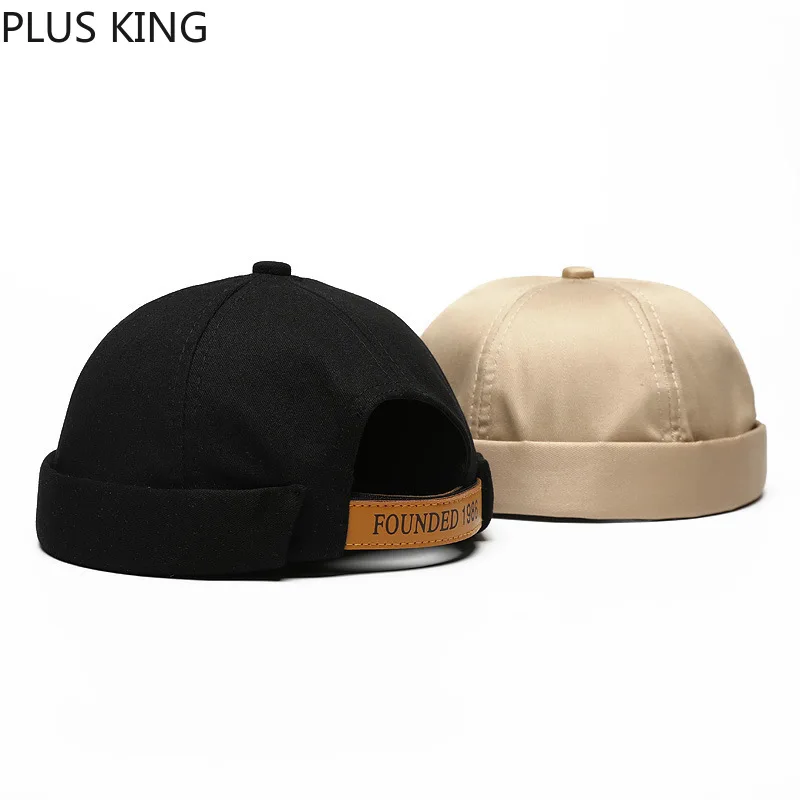 

Founded 1986 MEN WOMEN COUPLE Retro Hip Hop Hat Hooligan Style Melon Cap Landlord Caps Black Blue Khaki beanie
