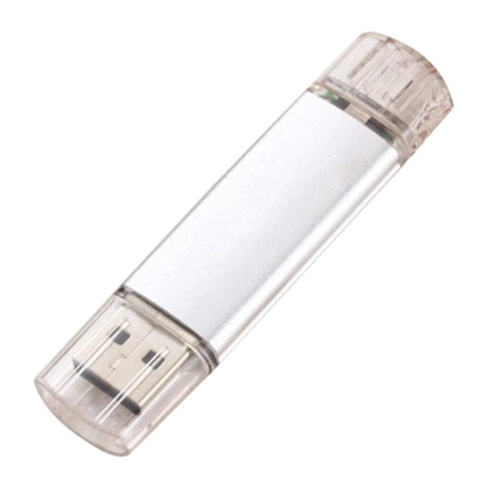 3 в 1 USB 128 ГБ флэш-накопитель 3,0 карта памяти внешняя Рамочка для фотографии для нового MacBook type-C Интерфейс Micro USB и компьютера - Цвет: Silver 8GB