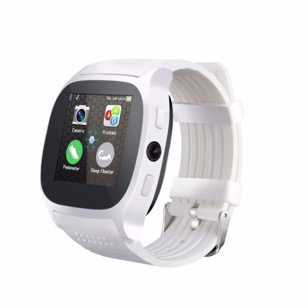 T8 Bluetooth Smart часы с Камера Facebook Whatsapp Поддержка sim-карта TF вызова Smartwatch для Android телефон