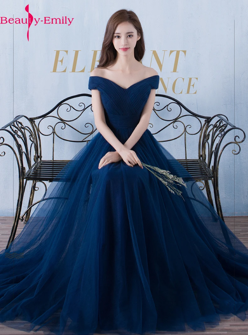 Epaules Nues Robe De Soiree De Luxe Filles Robe De Fete De Mariage