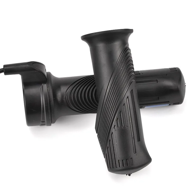 Discount Electric bicycle/scooter/motorcycle speed gas handle/throttle/Accelerator 12v 24v 36v 48v Throttle Grip 0