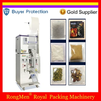 

Automatic Rotating Herb Filling And Weighing Machine Tea Leaf Powder Grain Medicine Seed Salt Rice Packing And Sealing Machine