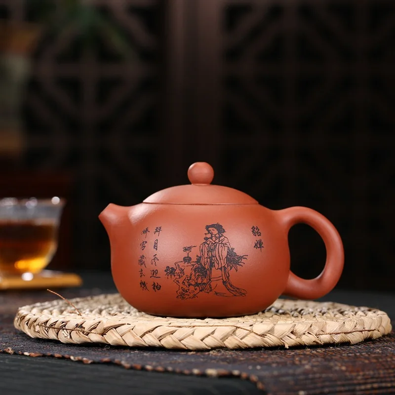 Рекомендуется Исин Си Ши чайник Цин цемент костюмы заменитель ручной работы - Цвет: Прозрачный